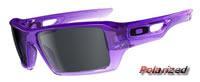 Oakley Eyepatch2 Purple Clear Fade / Grey Polarized (OO9136-10)